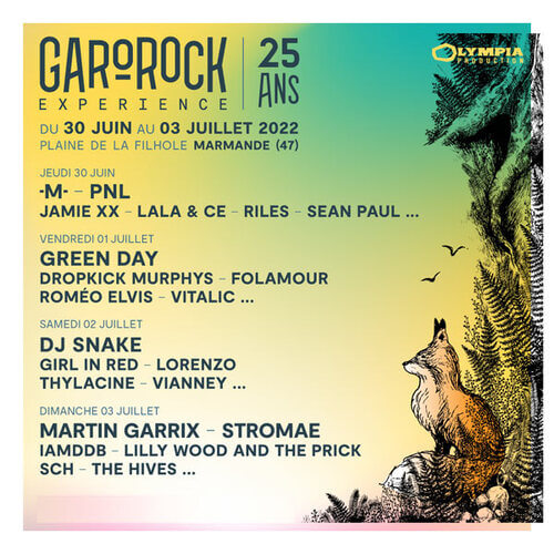 Concierto de Martin Garrix en Marmande, Francia, Domingo, 03 de julio de 2022