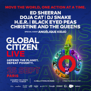 Concierto de Ed Sheeran en Paris, Francia, Sábado, 25 de septiembre de 2021