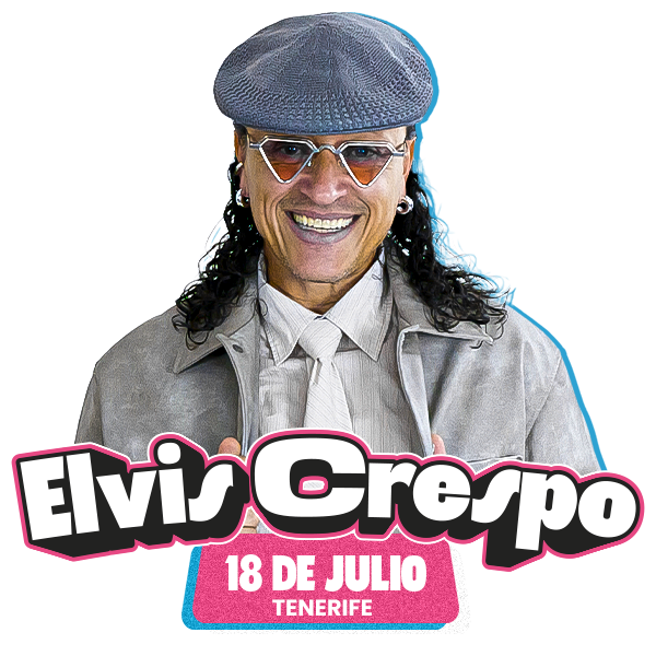 Concierto de Elvis Crespo en Santa Cruz de Tenerife, España, Jueves, 16 de julio de 2026