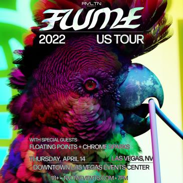 Concierto de Flume en Las Vegas, Nevada, Estados Unidos, Jueves, 14 de abril de 2022