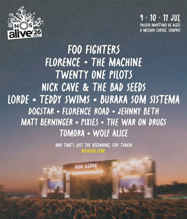 Concierto de Foo Fighters en Algés, Portugal, Jueves, 09 de julio de 2026