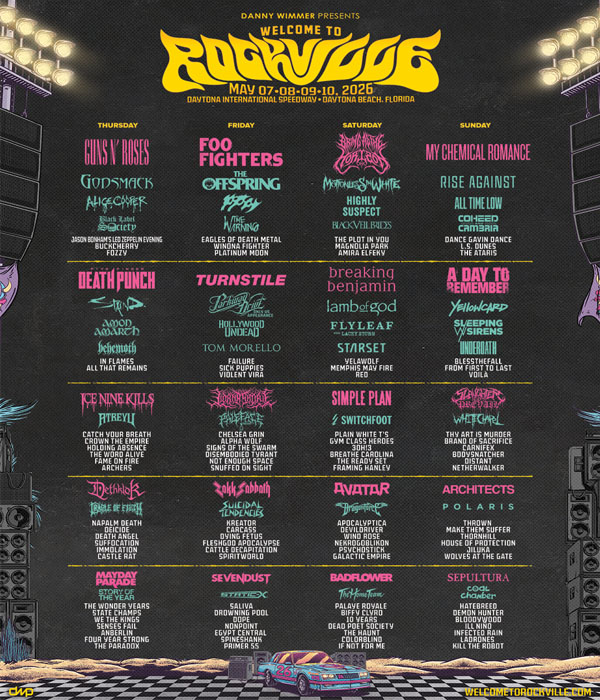 Concierto de Foo Fighters en Daytona Beach, Florida, Estados Unidos, Jueves, 07 de mayo de 2026