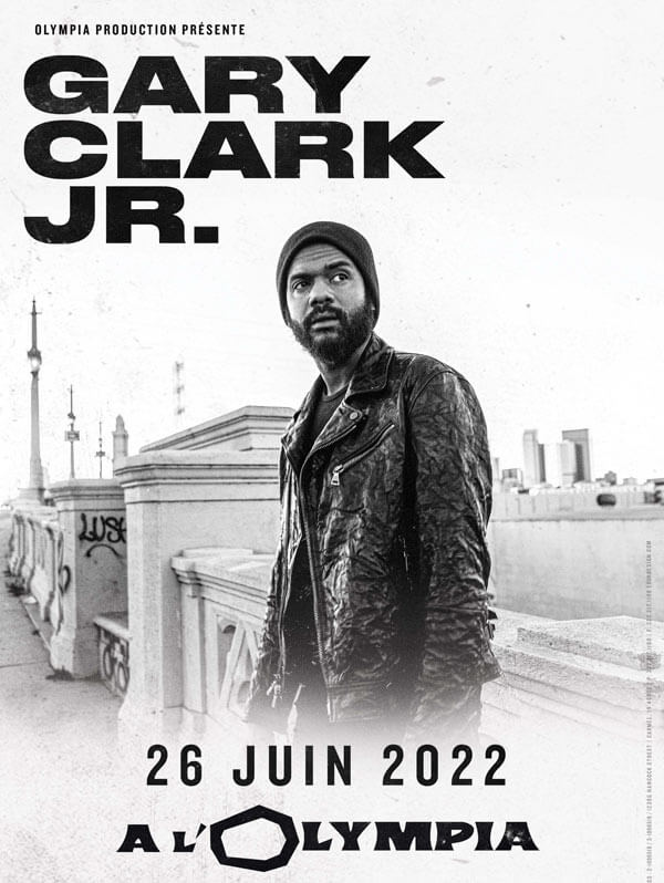 Concierto de Gary Clark JR en Paris, Francia, Domingo, 26 de junio de 2022