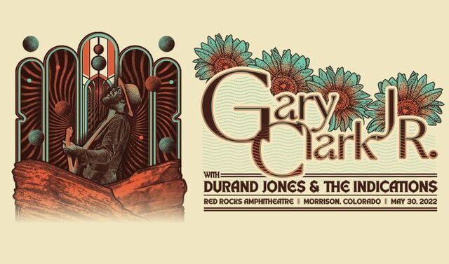 Concierto de Gary Clark JR en Morrison, Colorado, Estados Unidos, Lunes, 30 de mayo de 2022