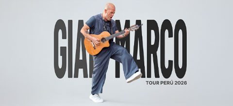 Concierto de Gian Marco, Tour Perú 2026, en Chiclayo, Perú, Viernes, 29 de mayo de 2026
