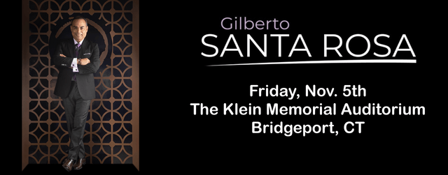 Concierto de Gilberto Santa Rosa, Camínalo, en Bridgeport, Connecticut, Estados Unidos, Viernes, 05 de noviembre de 2021