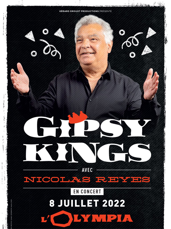 Concierto de Gipsy Kings, Live 2022, en Paris, Francia, Viernes, 08 de julio de 2022