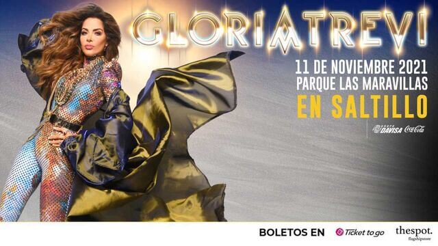 Concierto de Gloria Trevi, La Diosa de la Noche, en Saltillo, Coahuila de Zaragoza, Mexico, Jueves, 11 de noviembre de 2021