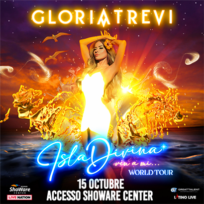 Concierto de Gloria Trevi, Isla Divina World Tour, en Kent, Washington, Estados Unidos, Sábado, 15 de octubre de 2022