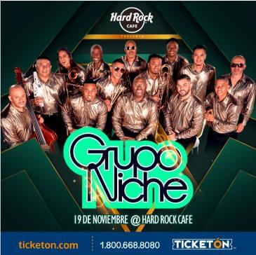 Concierto de Grupo Niche, 40 Años Tour, en Las Vegas, Nevada, Estados Unidos, Viernes, 19 de noviembre de 2021