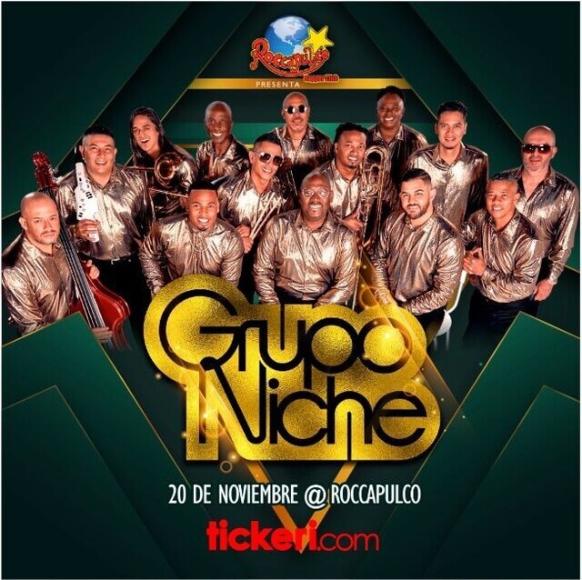 Concierto de Grupo Niche, 40 Años Tour, en San Francisco, California, Estados Unidos, Sábado, 20 de noviembre de 2021