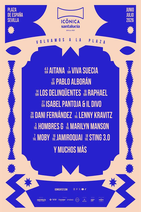 Concierto de Hombres G en Sevilla, España, Viernes, 03 de julio de 2026