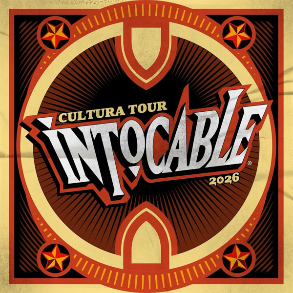 Concierto de Intocable, Cultura Tour 2026, en Hidalgo, Texas, Estados Unidos, Sábado, 28 de noviembre de 2026