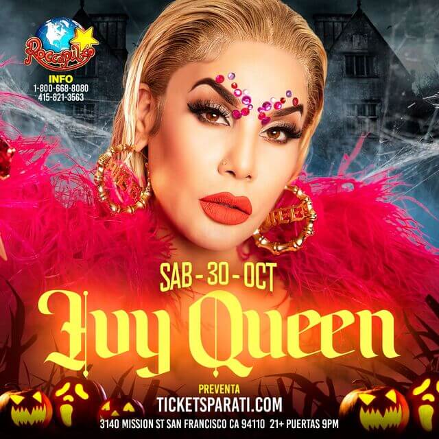 Concierto de Ivy Queen en San Francisco, California, Estados Unidos, Sábado, 30 de octubre de 2021