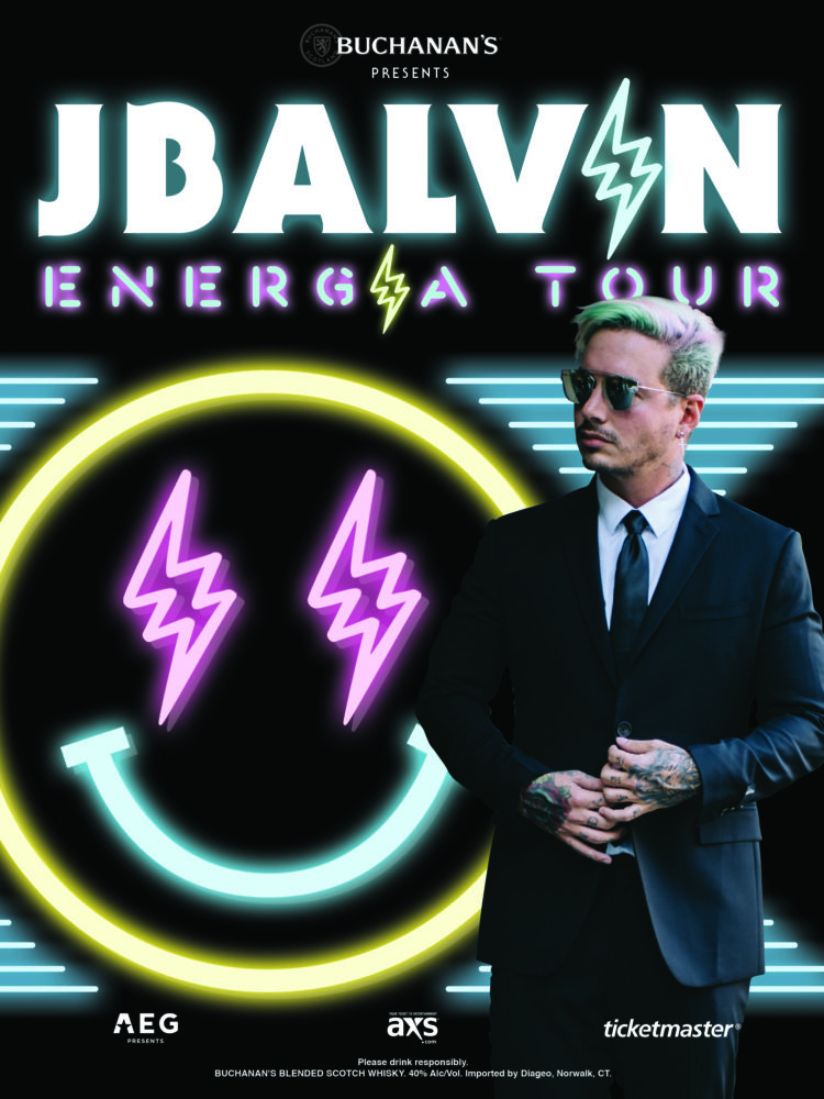 Concierto de J Balvin, Energía Tour, en Orlando, FL, Estados Unidos, Miércoles, 11 de octubre de 2017