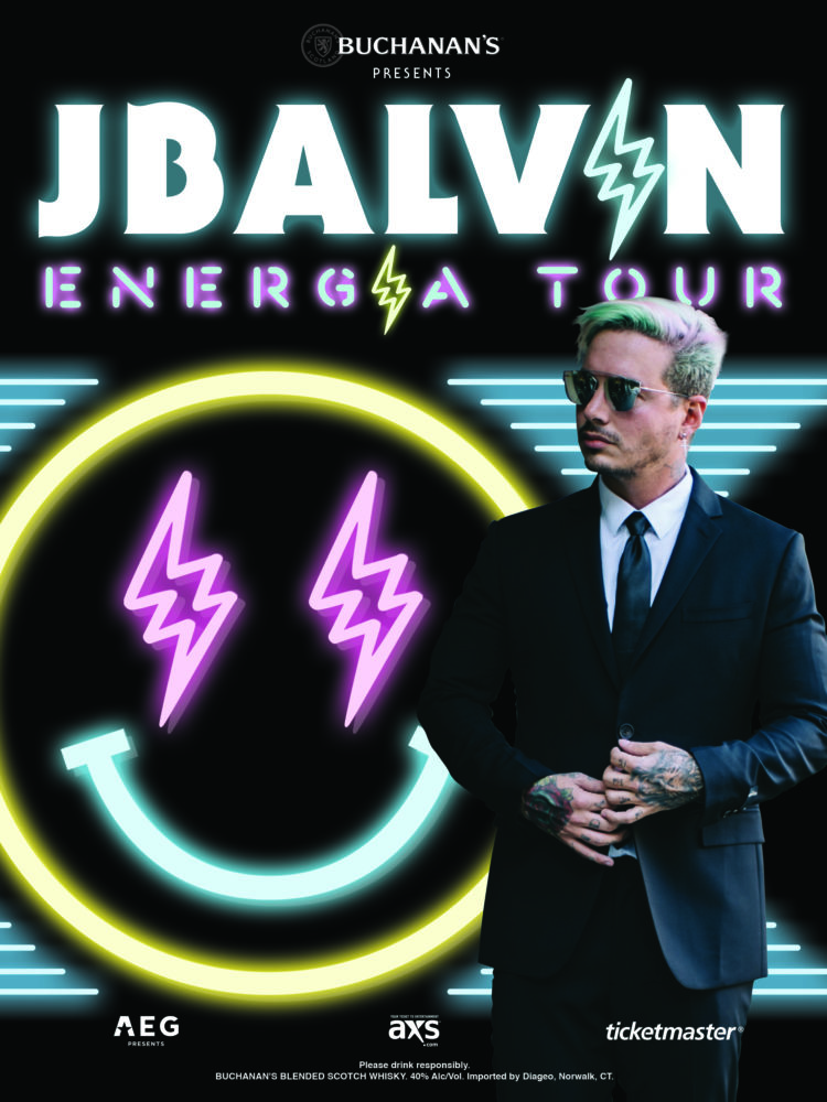 Concierto de J Balvin, Energía Tour, en Orlando, FL, Estados Unidos, Miércoles, 11 de octubre de 2017