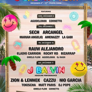 Concierto de J Balvin en Punta Cana, República Dominicana, Miércoles, 08 de diciembre de 2021