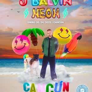 Concierto de J Balvin en Cancún, México, Lunes, 24 de enero de 2022