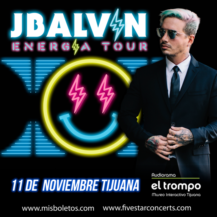 Concierto de J Balvin en Tijuana, Baja California, México, Sábado, 11 de noviembre de 2017