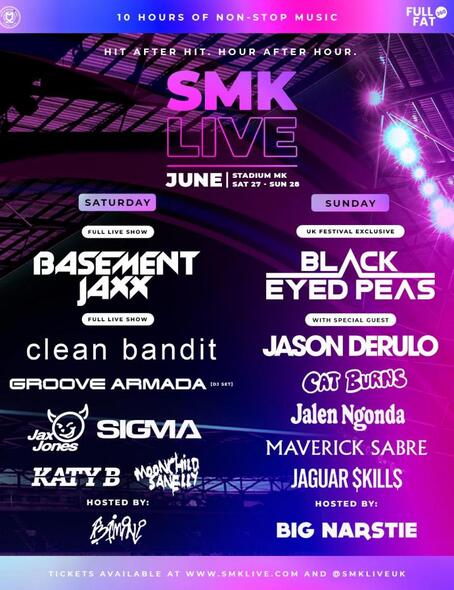 Concierto de Jason Derulo en Milton Keynes, Reino Unido, Domingo, 28 de junio de 2026