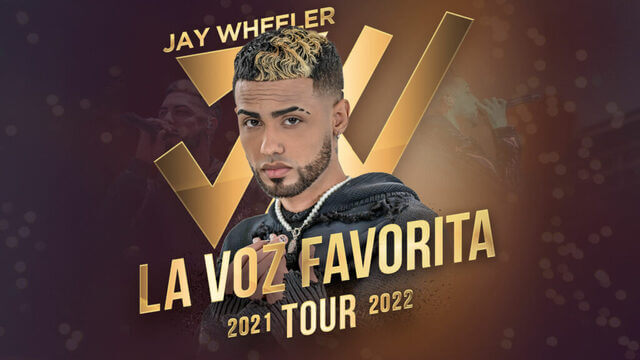 Concierto de Jay Wheeler, LA VOZ FAVORITA 2021-22, en El Paso, Texas, Estados Unidos, Jueves, 10 de febrero de 2022