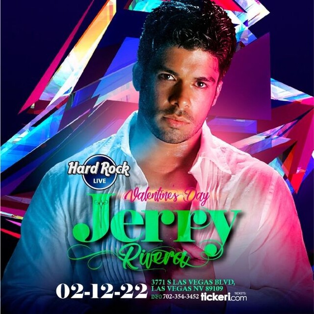 Concierto de Jerry Rivera en Las Vegas, Nevada, Estados Unidos, 12 de