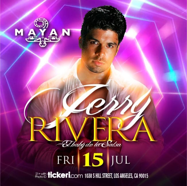 Concierto de Jerry Rivera en Los Ángeles, California, Estados Unidos, Viernes, 15 de julio de 2022