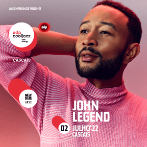 Concierto de John Legend en Cascaes, Portugal, Sábado, 02 de julio de 2022