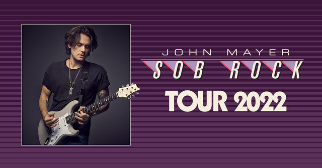 Concierto de John Mayer, SOB ROCK 2022, en Pittsburgh, Pensilvania, Estados Unidos, Viernes, 25 de febrero de 2022