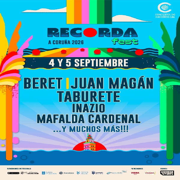 Concierto de Juan Magán en La Coruña, España, Viernes, 04 de septiembre de 2026
