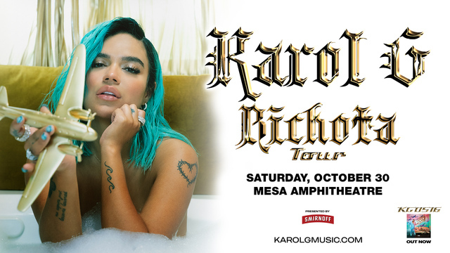 Concierto de Karol G, Tour Bichota, en Mesa, Arizona, Estados Unidos, Sábado, 30 de octubre de 2021