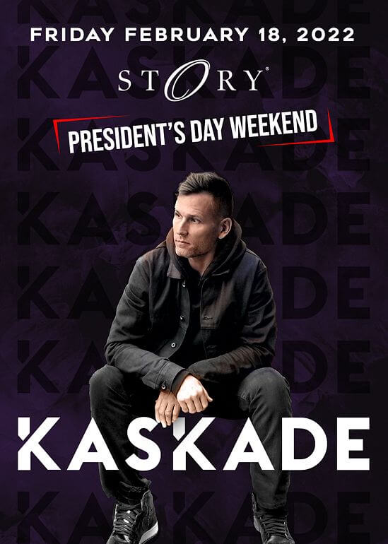 Concierto de Kaskade en Miami Beach, Florida, Estados Unidos, Viernes, 18 de febrero de 2022