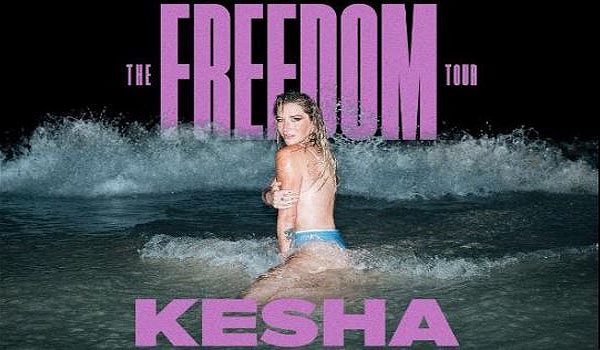 Concierto de Kesha, The Freedom Tour, en Burgettstown, Pensilvania, Estados Unidos, Martes, 25 de agosto de 2026