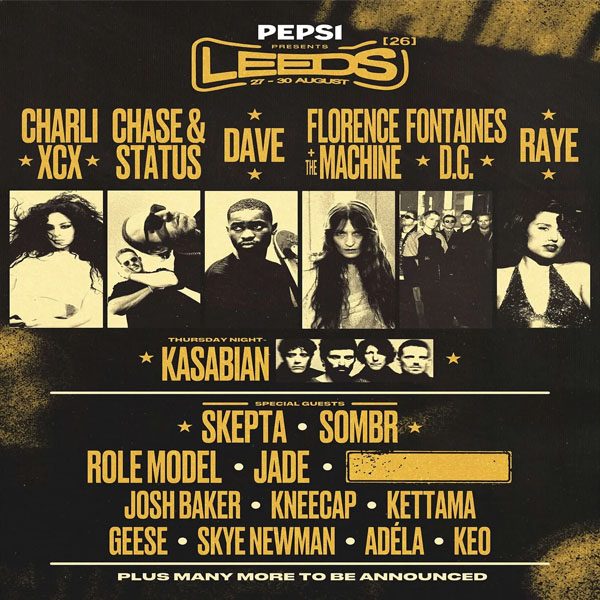 Concierto de Kneecap en Leeds, Reino Unido, Jueves, 27 de agosto de 2026