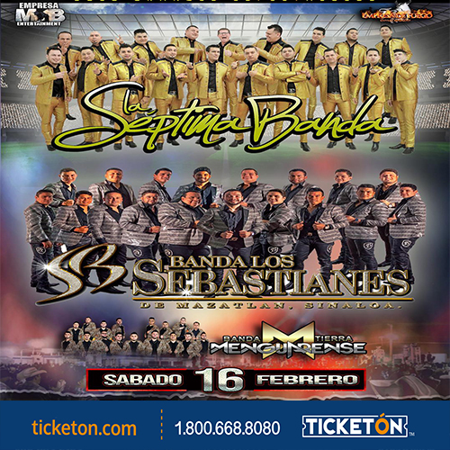 Concierto de Banda Los Sebastianes en Soledad, California, Estados Unidos, Sábado, 16 de febrero de 2019