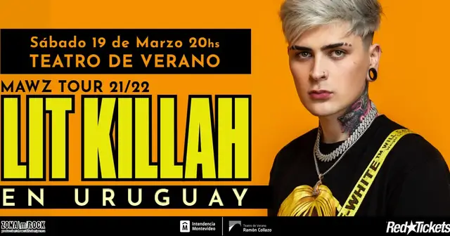 Concierto de Lit Killah, MAWZ en vivo, en Montevideo, Uruguay, Sábado, 19 de marzo de 2022