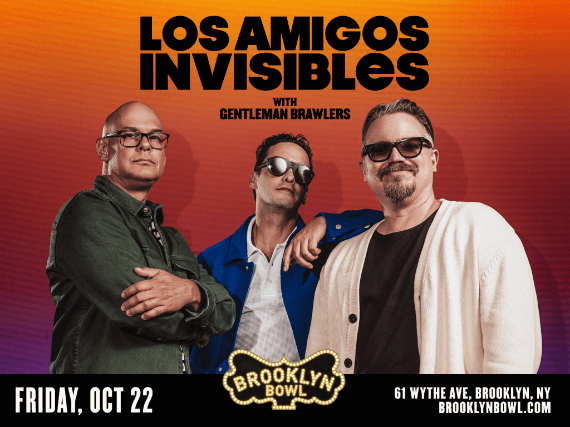 Concierto de Los Amigos Invisibles en Brooklyn, Nueva York, Estados Unidos, Viernes, 22 de octubre de 2021