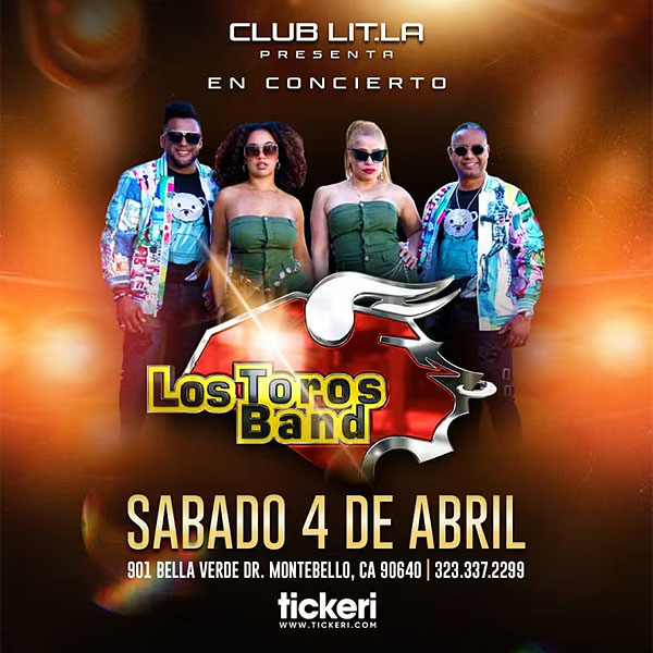 Concierto de Los Toros Band en Montebello, California, Estados Unidos, Sábado, 04 de abril de 2026