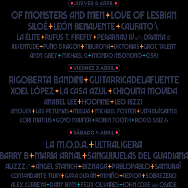 Concierto de Love of Lesbian en Benicassim, España, Jueves, 02 de abril de 2026