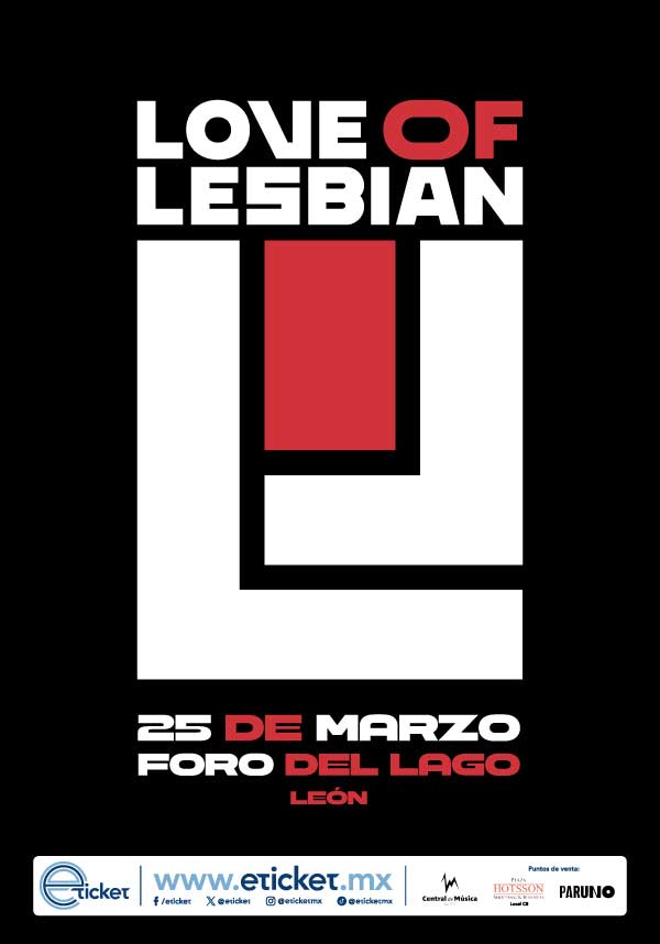 Concierto de Love of Lesbian, La Hermandad Tour, en León, México, Miércoles, 25 de marzo de 2026