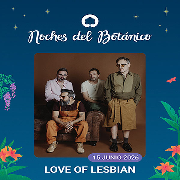 Concierto de Love of Lesbian, La Hermandad Tour, en Madrid, España, Lunes, 15 de junio de 2026