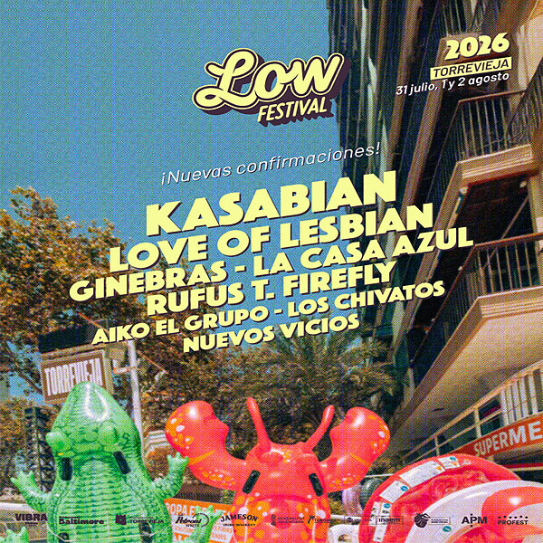 Concierto de Love of Lesbian en Torrevieja, España, Viernes, 31 de julio de 2026