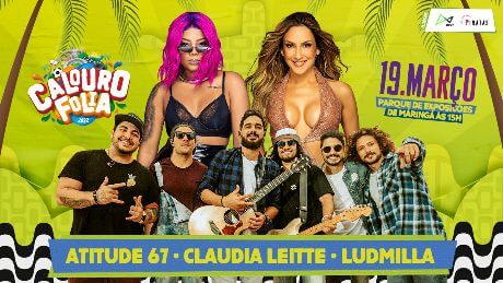 Concierto de Claudia Leitte en Maringá, Brasil, Sábado, 19 de marzo de 2022