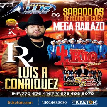 Concierto de Luis R. Conriquez en Gainesville, Georgia, Estados Unidos, Sábado, 05 de febrero de 2022