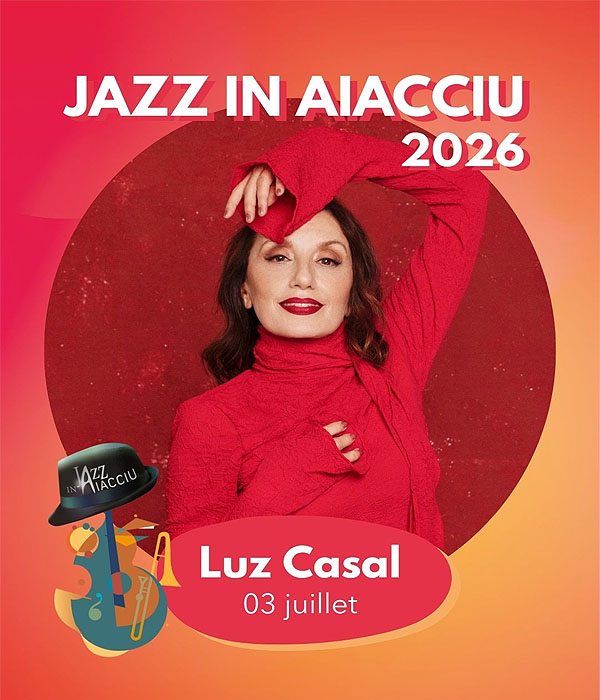 Concierto de Luz Casal en Ajaccio, Francia, Viernes, 03 de julio de 2026