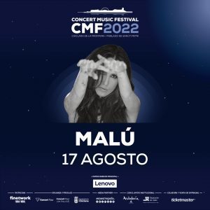 Concierto de Malú, Mil Batallas Tour 2022, en Chiclana De La Frontera, España, Miércoles, 17 de agosto de 2022