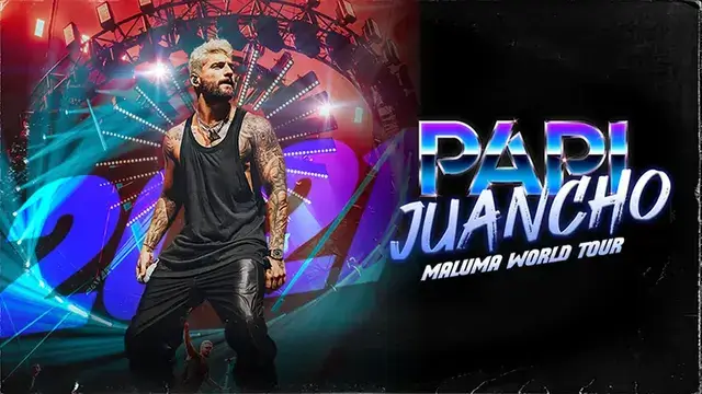 Concierto de Maluma, Papi Juancho World Tour, en Orlando, Florida, Estados Unidos, Viernes, 08 de octubre de 2021