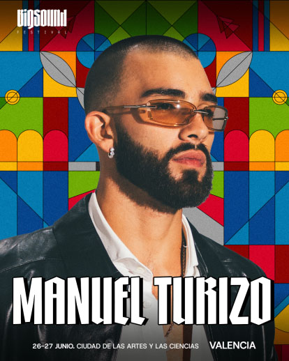 Concierto de Manuel Turizo en Valencia, España, Viernes, 26 de junio de 2026