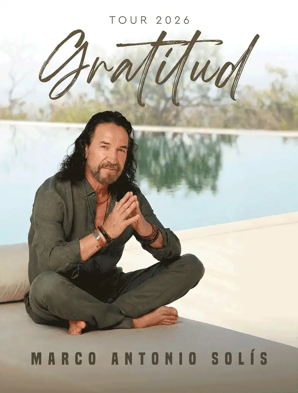 Concierto de Marco Antonio Solís, Tour Gratitud 2026, en Tapachula, México, Viernes, 04 de diciembre de 2026