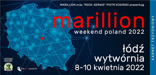 Concierto de Marillion en Lodz, Polonia, Sábado, 09 de abril de 2022